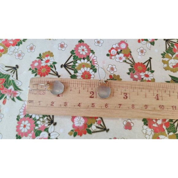 Enamel Apple Dangling Earrings - Picture 10 of 10